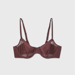 Auden Mesh Unlined Bra